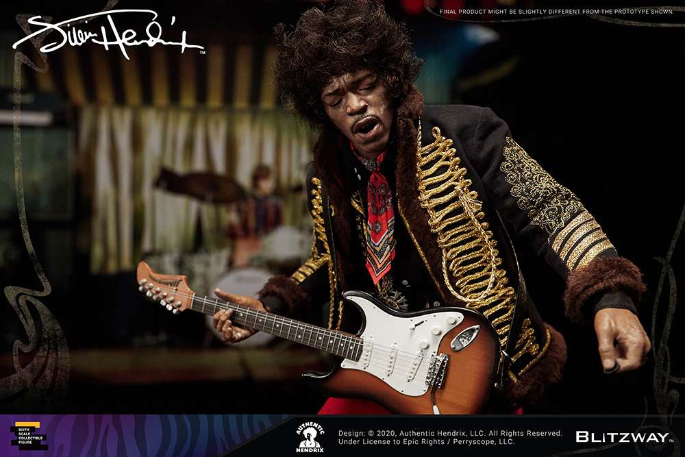 Jimi Hendrix 1/6 Action Figur blitzway