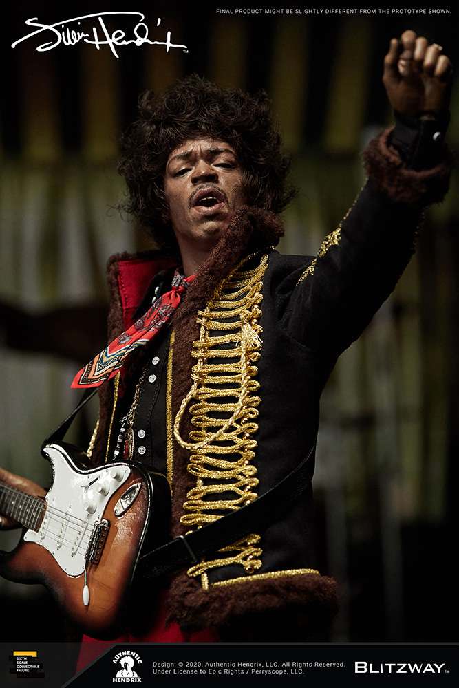 Jimi Hendrix 1/6 Action Figur blitzway