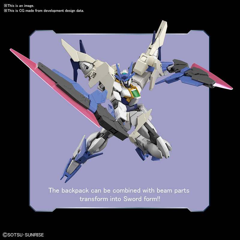 Hgbdr Gundam OO Type New 1/144 bandai model kit gunpla