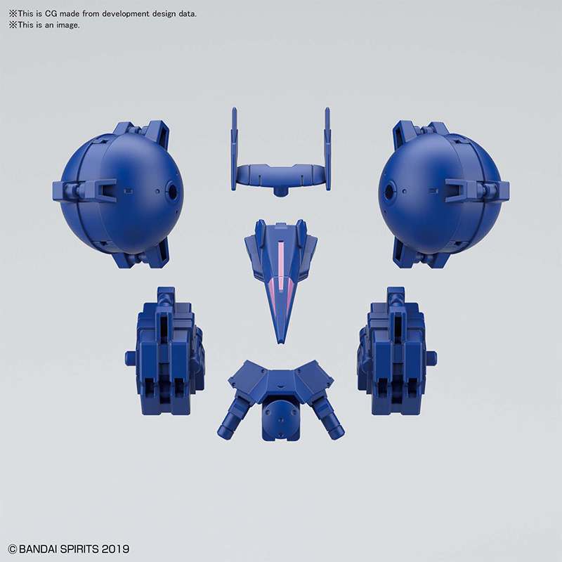 30mm OP AR High Mobility Cieln Ex Blue 1/144 bandai model kit gunpla