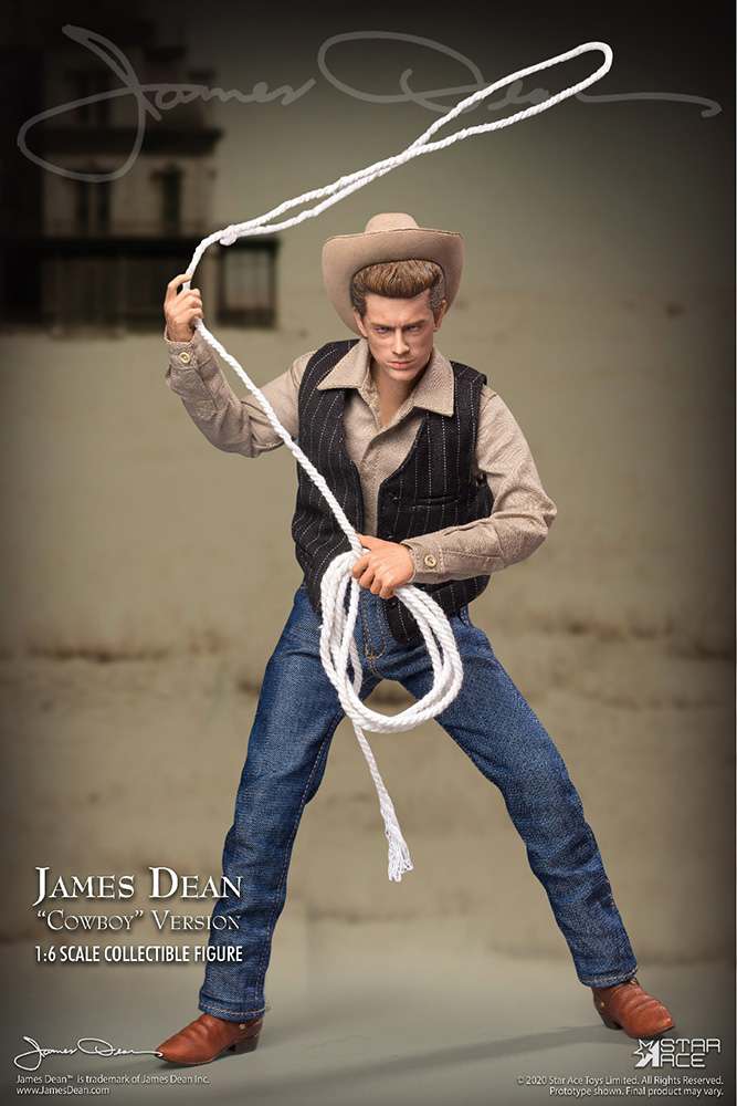 James Dean Cowboy 1/6 Figur star ace