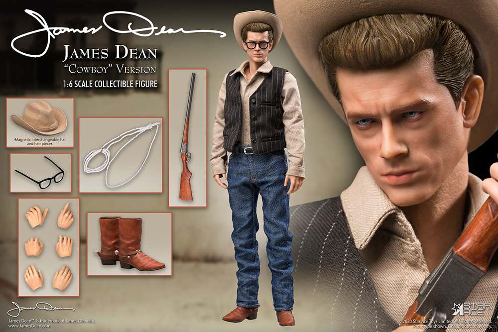 James Dean Cowboy 1/6 Figur star ace