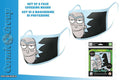 Rick and Morty Ansiktsmask Set (2-pack) - Robotto
