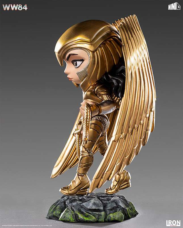 Wonder Woman WW84 Armored Minico Statue iron studios