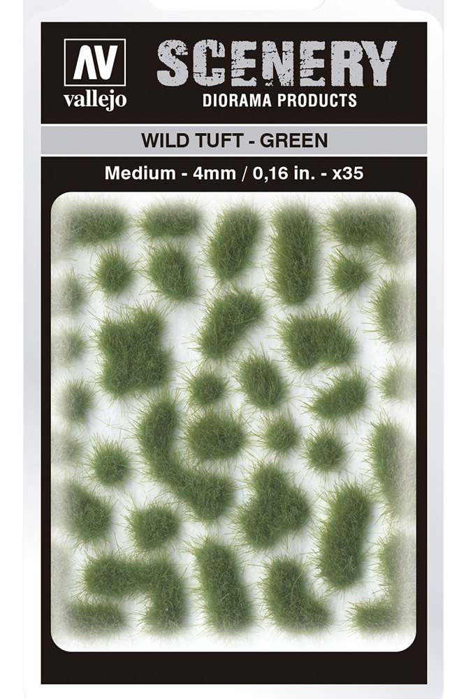 Tuft Wild SC406 Grön Medium vallejo