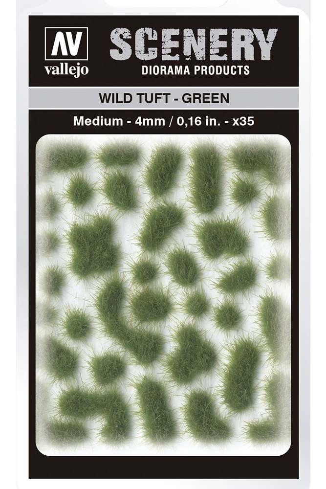 Tuft Wild SC406 Grön Medium - Robotto