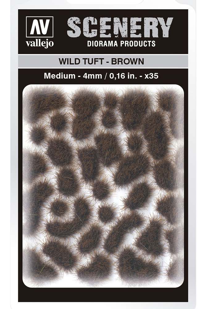 Tuft Wild SC411 Brown Medium vallejo