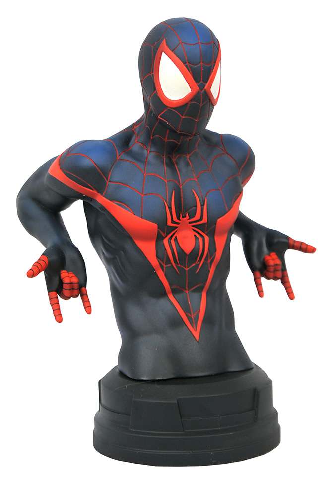 Miles Morales Bust - Marvel Comic Collectible diamond select