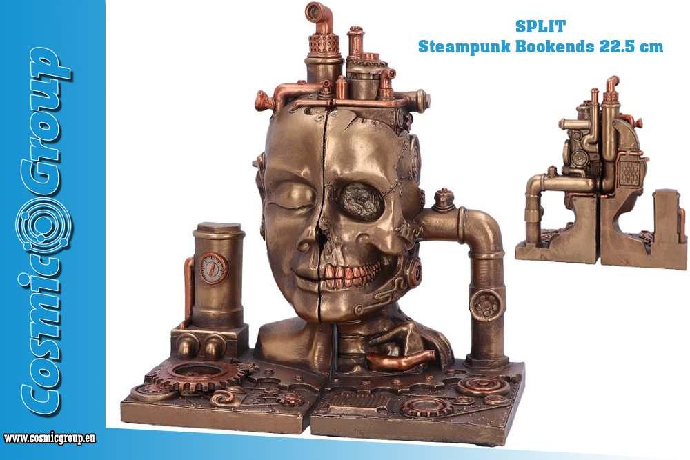 Split Steampunk Bokstöd - Robotto