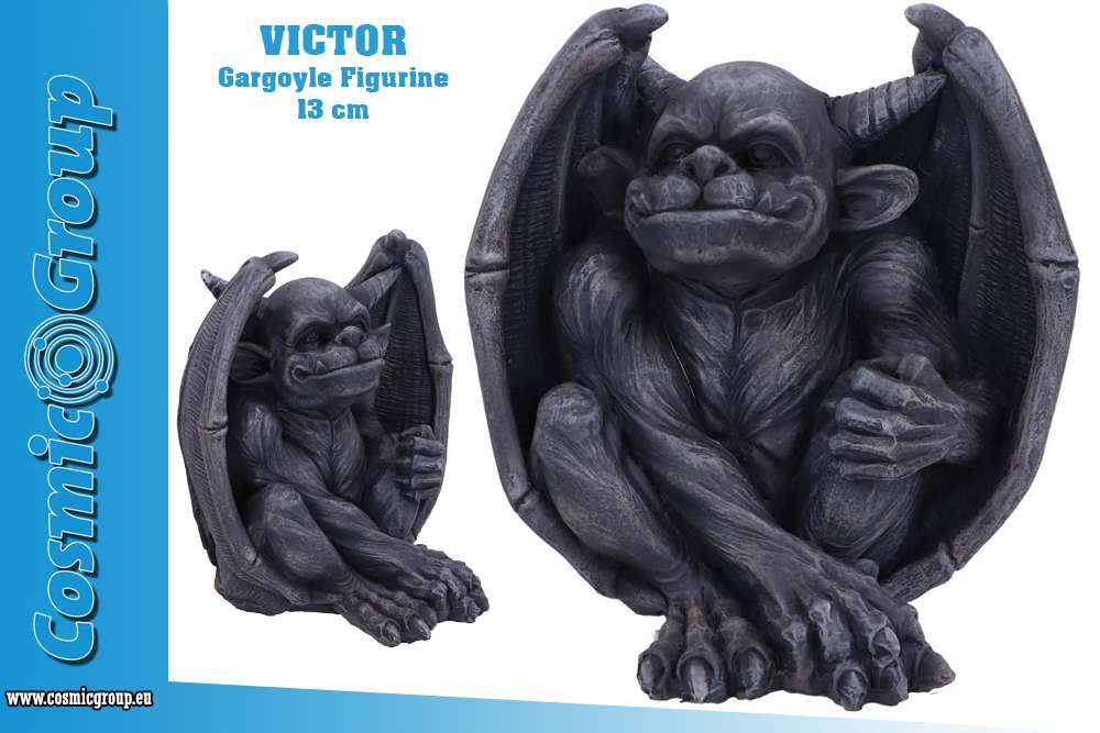 Victor Gargoyle Figurine – Hand-painted Resin Statue nemesis now