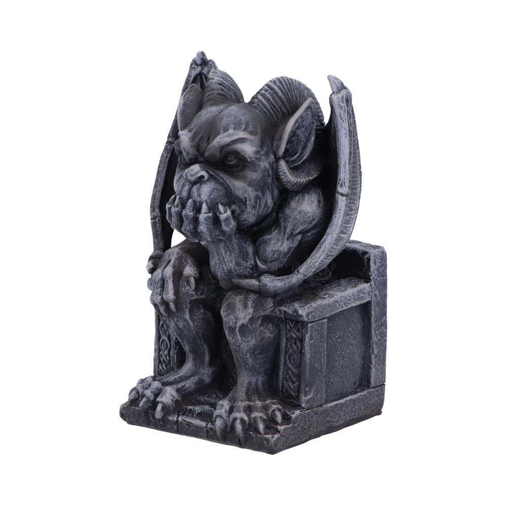 Edo Gargoyle Figur - Handmålad Resin Skulptur 13,7 cm nemesis now