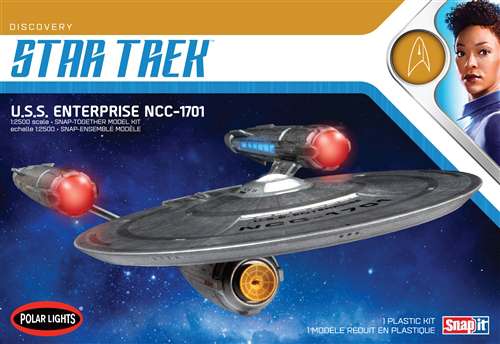 ST Discovery USS Enterprise MK1:25 Byggsats polar lights