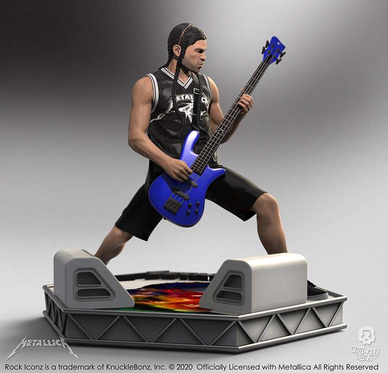 Rock Icons Metallica Robert Trujillo Staty knuckle bonz