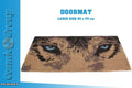 WOLF DOORMAT