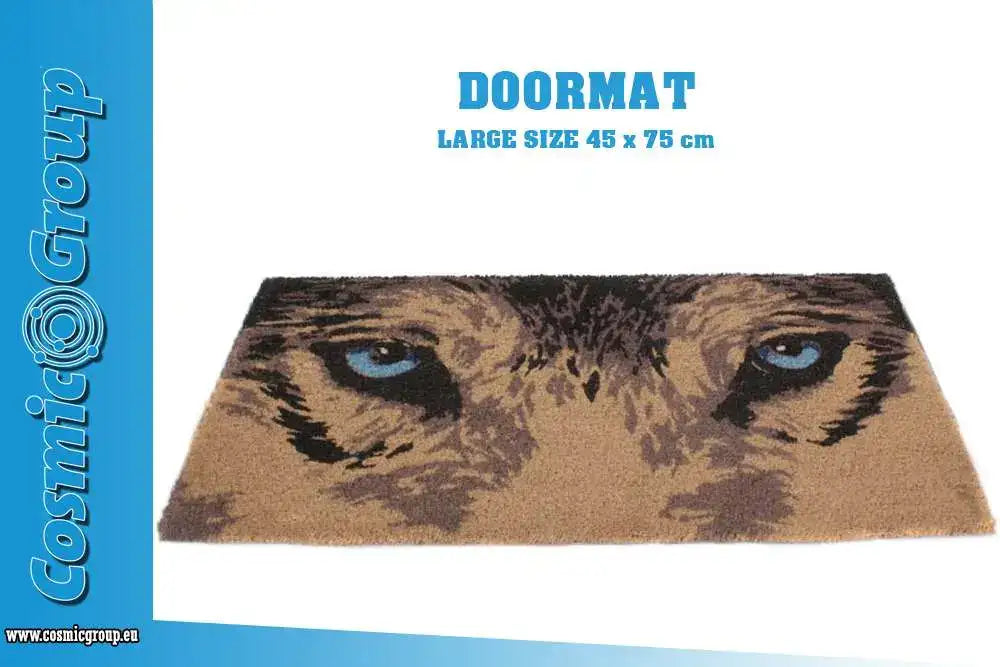 WOLF DOORMAT