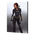 BLACK WIDOW MOVIE GREY WOOD PANEL