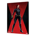 BLACK WIDOW MOVIE RED ROOM WOOD PANEL