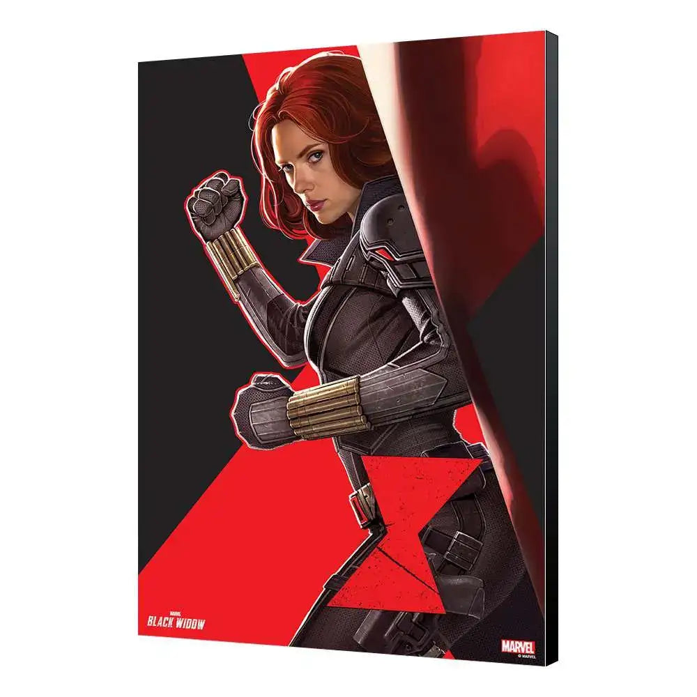 BLACK WIDOW MOVIE SIDE WOOD PANEL