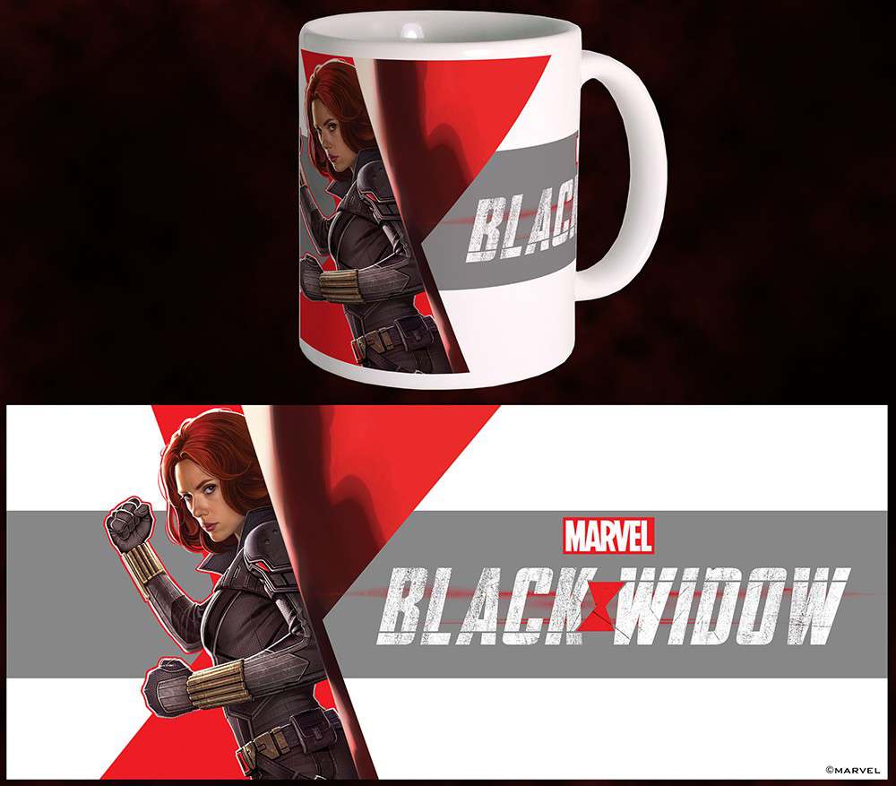 Black Widow Film Mugg - Officiell Samling semic