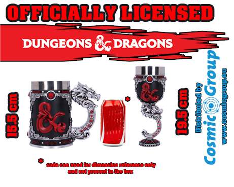 Dungeons & Dragons Goblet - Officiellt Licensierad nemesis now