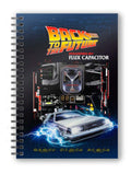 Bttf Powered by Flux Capacitor Notebook sd toys