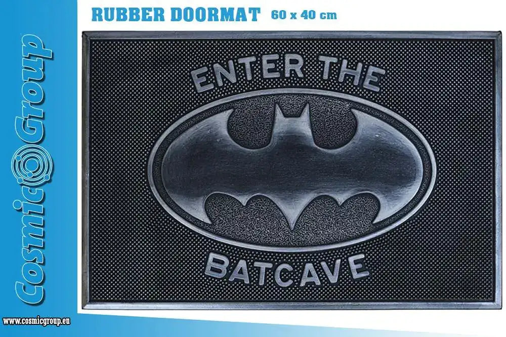 BATMAN LOGO RUBBER DOORMAT