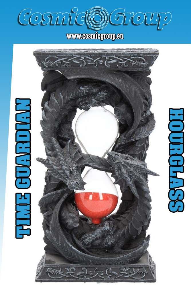 Time Guardian Sandklocka med Röd Sand - Robotto