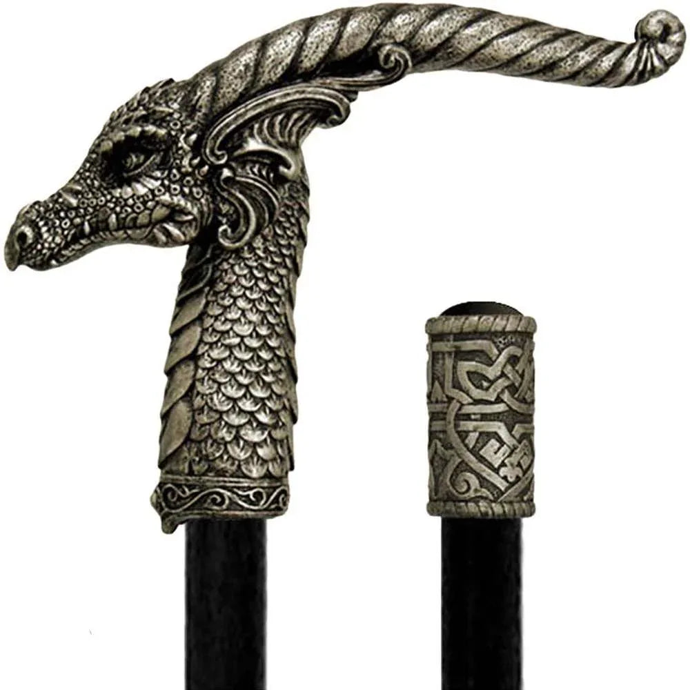 Horned Dragon Dekorativ Gångstav - Robotto