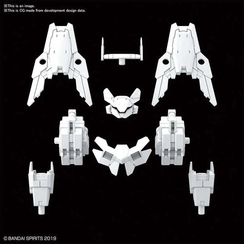 30mm Op Arm Comm Cieln EX BL White 1/144 - Samlarfigur - Robotto