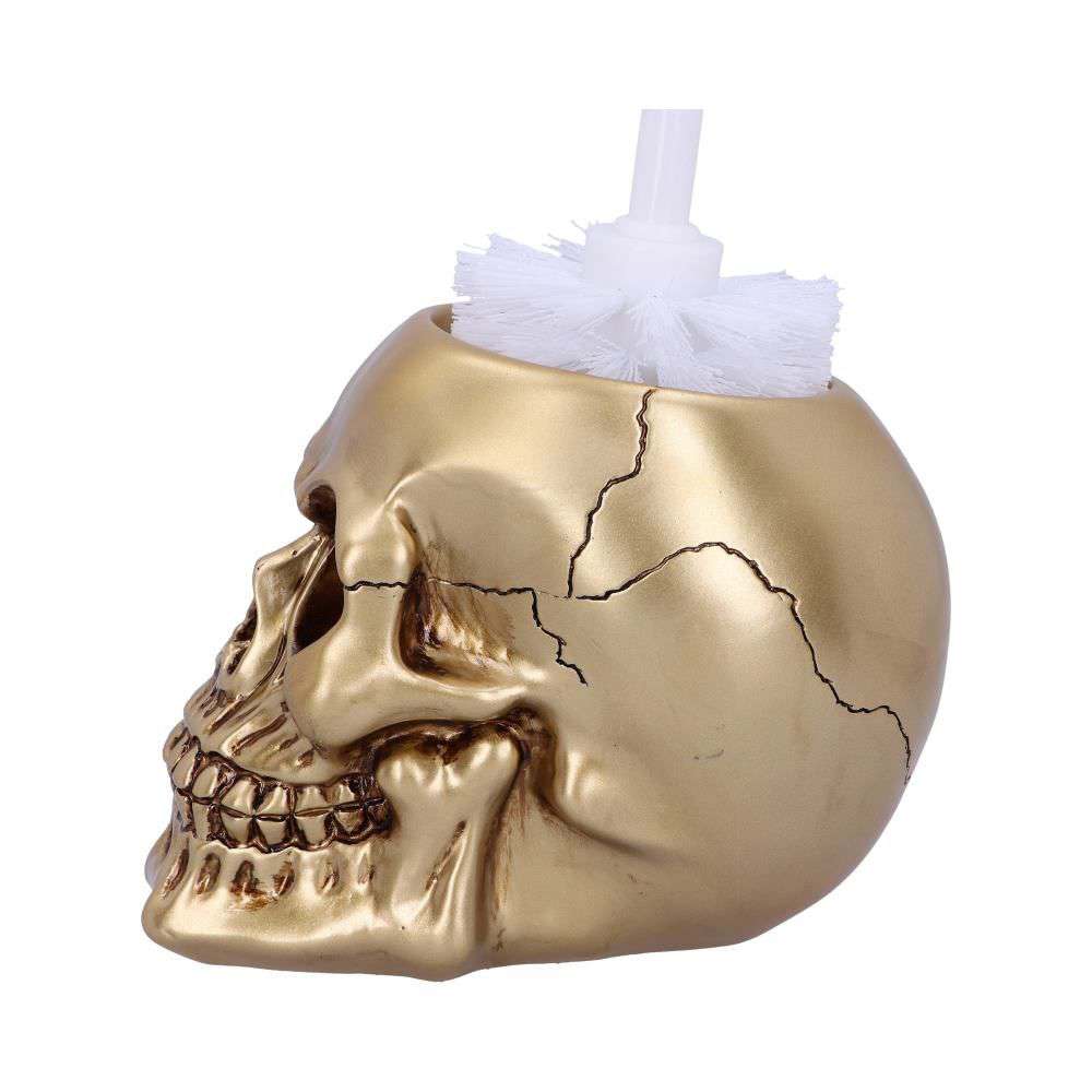 Toalettborste med död - Guld nemesis now