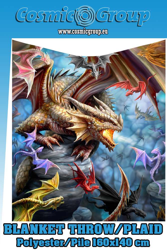 Anne Stokes Dragon Nest Blanket nemesis now