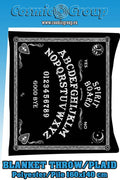Ouija Spirit Board Blanket - Mjuk och Varm Polyesterfilt 160 x 140 cm nemesis now