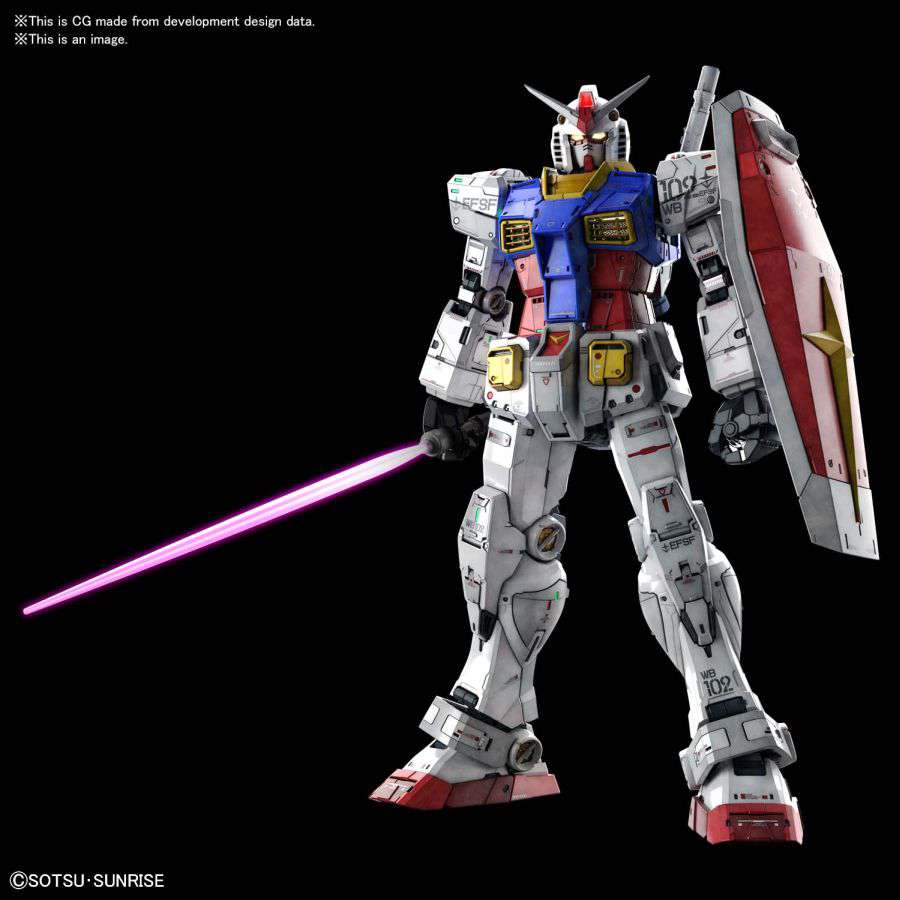PG Gundam RX-78-2 Unleashed 1/60 - Premium Modellbyggsats bandai model kit gunpla
