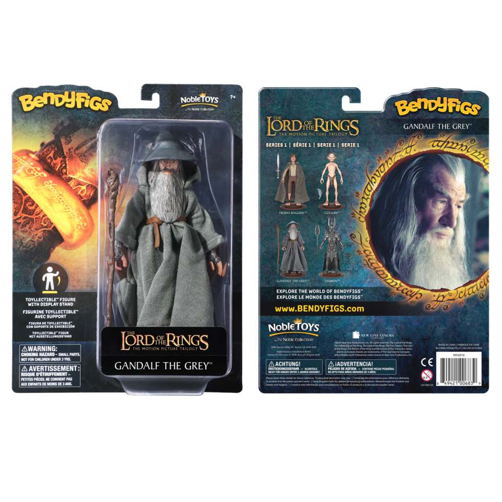 Lord of the Rings Gandalf Bendyfigur noble collections