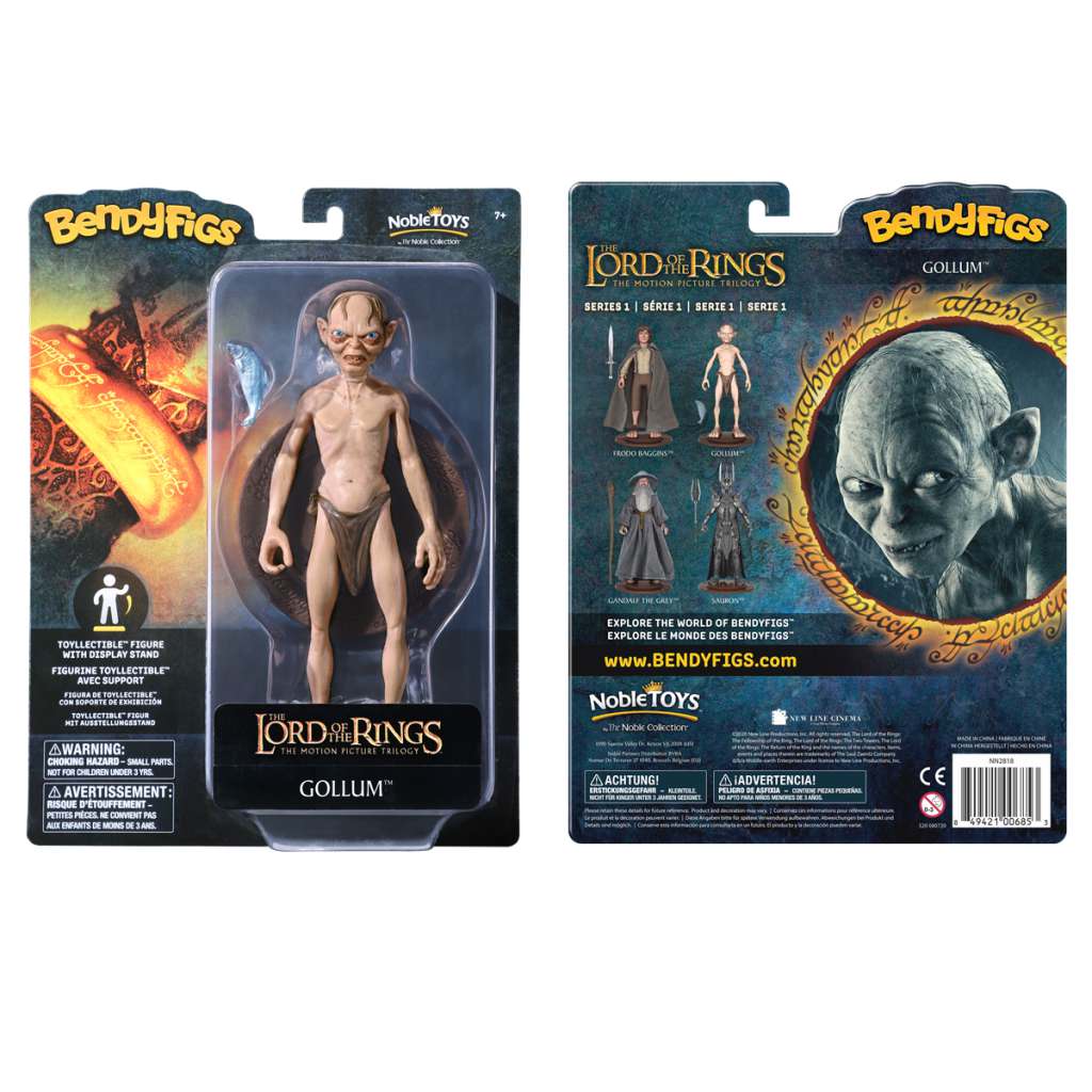 Lord of the Rings Gollum Bendyfigure noble collections