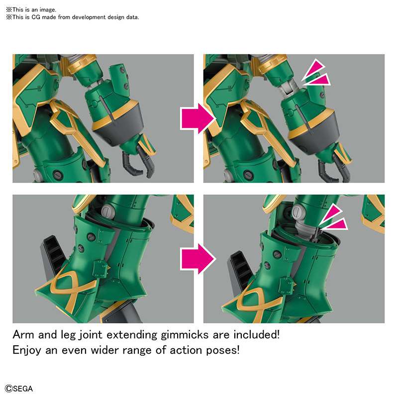 HG Spiricle Striker Mugen Claris 1/24 - Samlarfigur bandai model kit gunpla