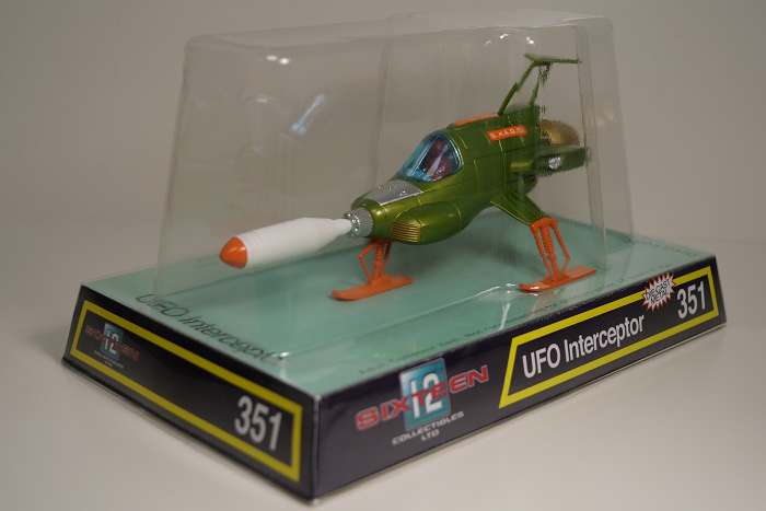 Retro UFO Interceptor Diecast sixteen 12
