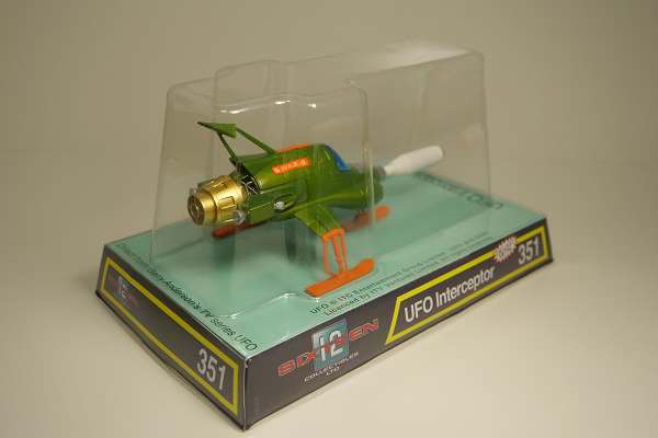 Retro UFO Interceptor Diecast sixteen 12