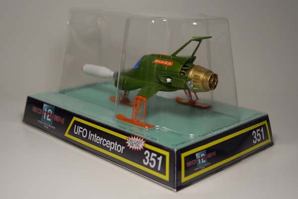 Retro UFO Interceptor Diecast sixteen 12