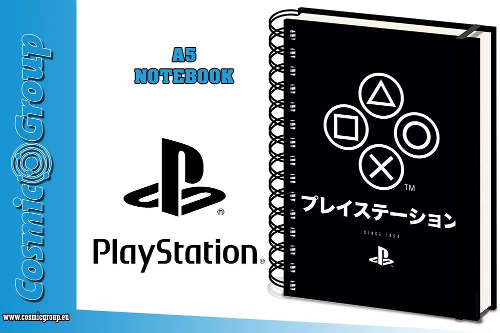 Playstation Onyx Anteckningsblock A5 pyramid international