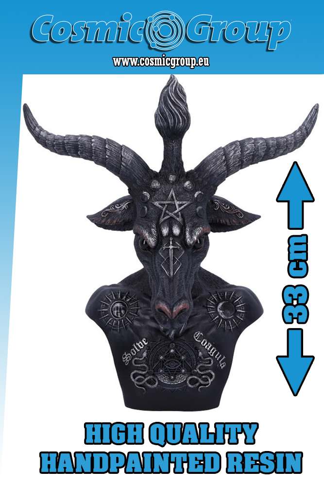 Baphomet Bust - Det Perfekta Tillskottet för Din Inredning nemesis now
