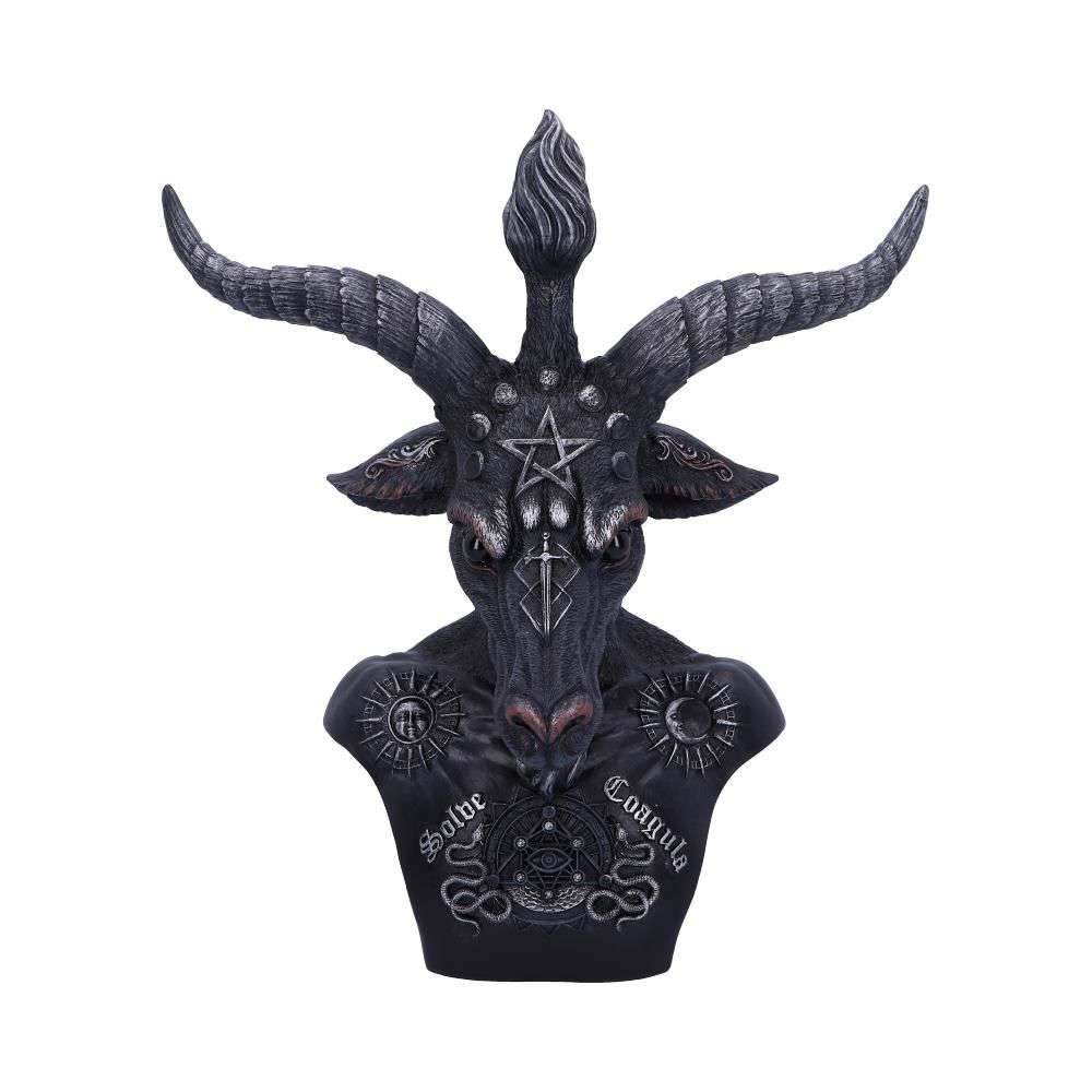 Baphomet Bust - Det Perfekta Tillskottet för Din Inredning nemesis now