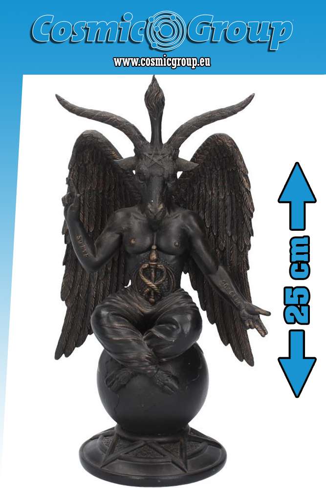 Baphomet Antik Statue - Symbol för Mystik och Visdom nemesis now