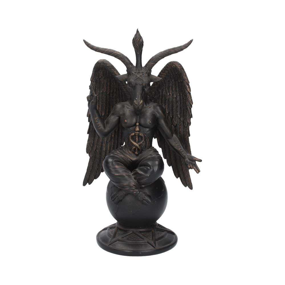 Baphomet Antik Statue - Symbol för Mystik och Visdom nemesis now