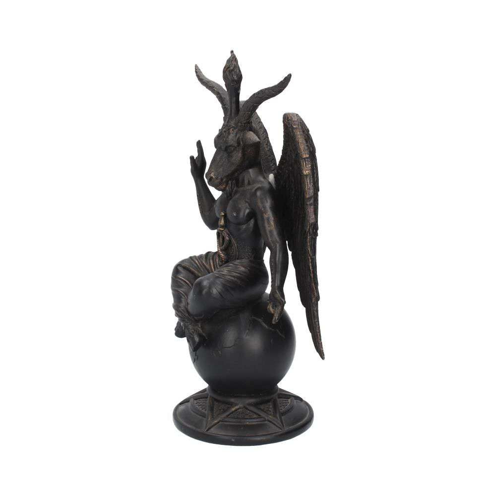 Baphomet Antik Statue - Symbol för Mystik och Visdom nemesis now