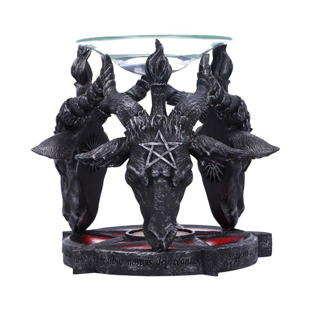 Baphomet Oljebrännare 13,5 cm nemesis now