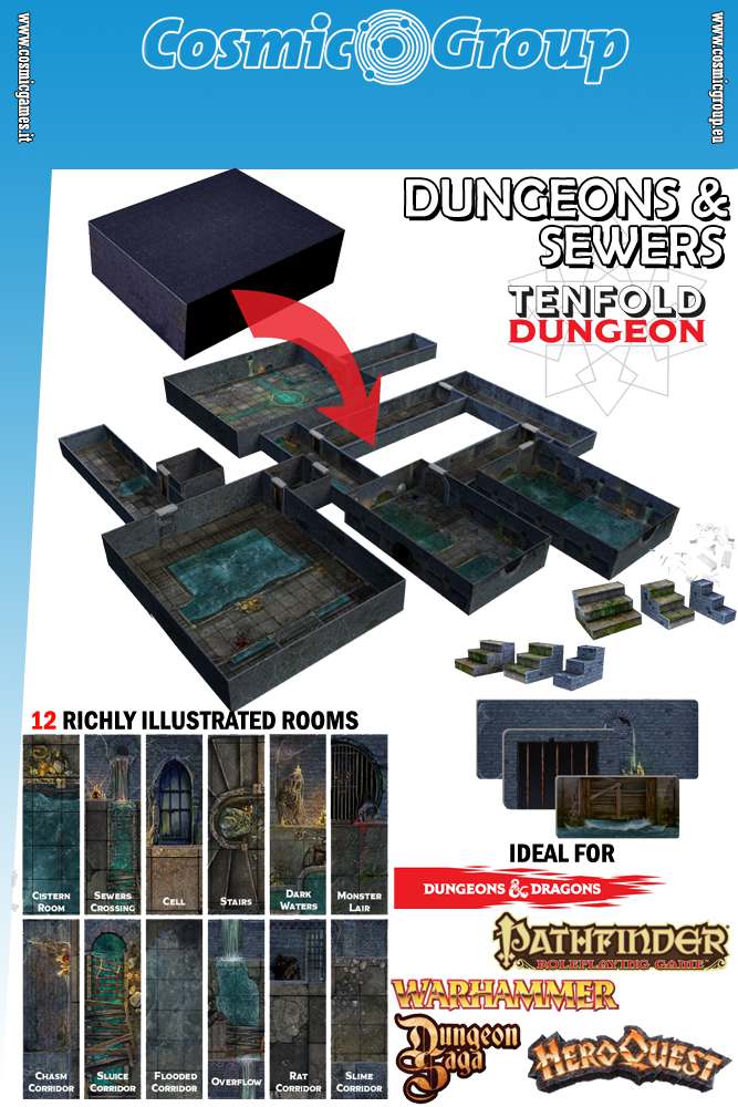 Tenfold Dungeon - Dungeons & Sewers dm vault