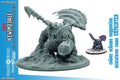 D&D Icewind Dale Chardalyn Dragon Miniature gf9-battlefront