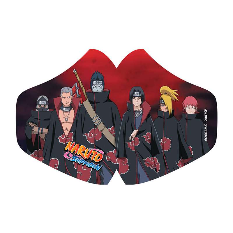 Naruto Akatsuki Ansiktsmask - Återanvändbar popbuddies