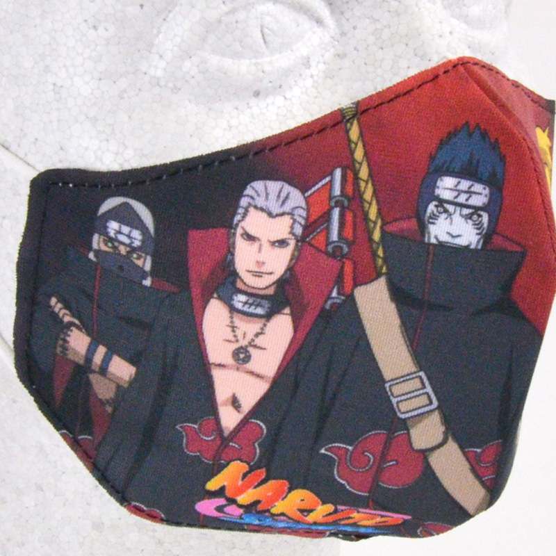 Naruto Akatsuki Ansiktsmask - Återanvändbar popbuddies